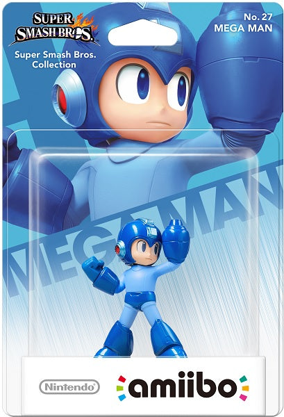 Amiibo S. Smash Bros: Mega Man (imp) (Figura) Nintendo