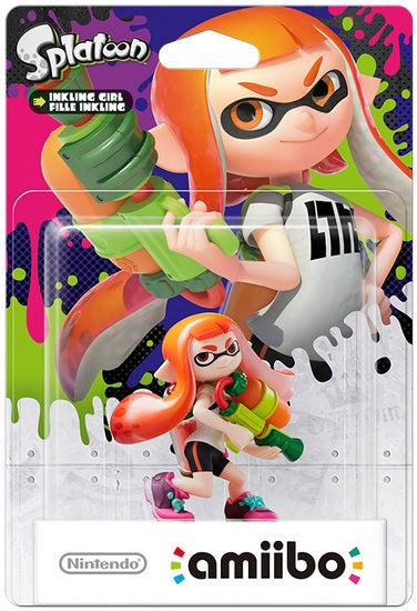 Amiibo Splatoon: Inkling Girl Naranja (imp) (Figura) Nintendo