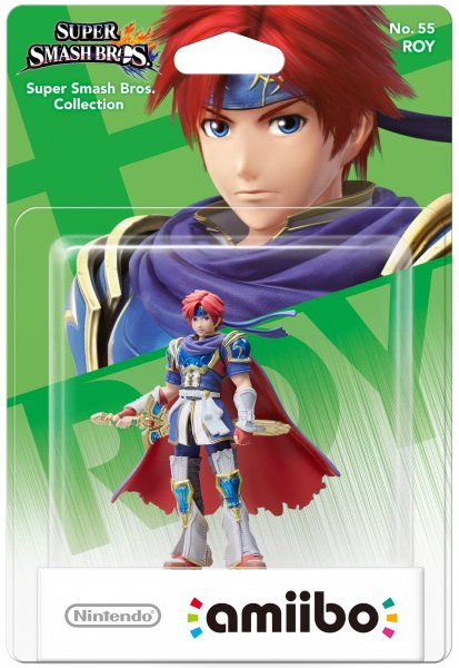 Amiibo S. Smash Bros: Roy (imp) (Figura) Nintendo