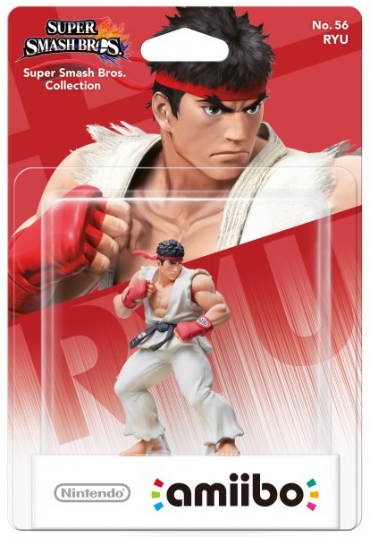 Amiibo S. Smash Bros: Ryu (imp) (Figura) Nintendo