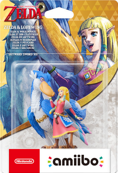 Amiibo Zelda: Zelda & Loftwing (imp) (Figura) Nintendo