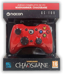 Nacon Pc Controller Gc-100xf Red (rojo) +warhammer Chaosbane (ciab) (Mando) Nacon