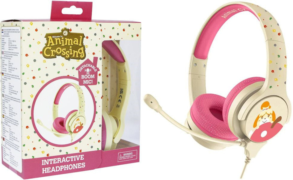 Otl Headphoness Animal Crossing Isabelle Pink & Cream (rosa/crema) (ps4/xbox/switch/movil/tablet) (Auriculares) Otl