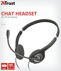 Trust Ilux Chat Headset (Auriculares) Trust