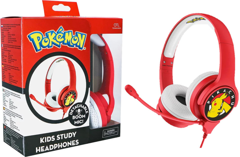 Otl Headphones Pokemon Pikachu Red (ps4/xbox/switch/movil/tablet) (Auriculares) Otl