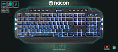 Nacon Gaming Keyboard Cl-200 (xp/vista/7/8/10) (Teclado) Nacon