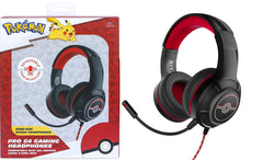 Otl Pro G4 Gaming Headphones Pokemon Pokeball (consola/tablet/movil/pc) (Auriculares) Otl