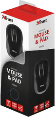 Trust Wireless Mouse Mouse Pad Primo - Black (sensor Optico De 1.000 - 1.600 Ppp Reales) (Ratón) Trust