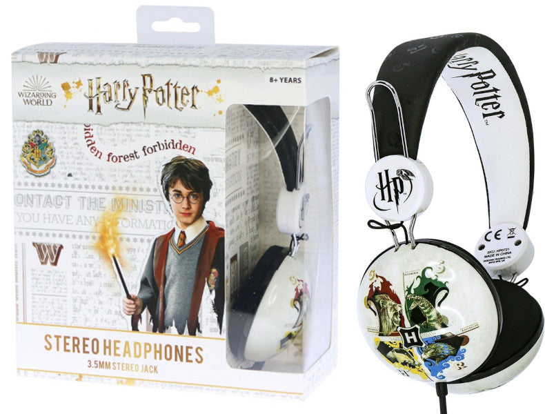 Otl Stereo Headphone Harry Potter Hogwarts 3.5 Mm (switch/movil/tablet) (Auriculares) Otl