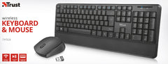 Trust Wireless Keyboard & Mouse Thoza (Gaming Pack) Trust