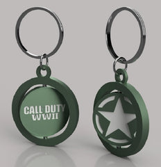 Llavero Call Of Duty Freedom Star Spinner (Llaveros)