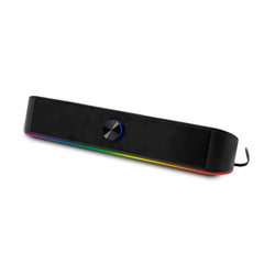 Phoenix ohmios barra sonido rgb 6w rms bt - bluetooth - usb - aux - botones tactiles