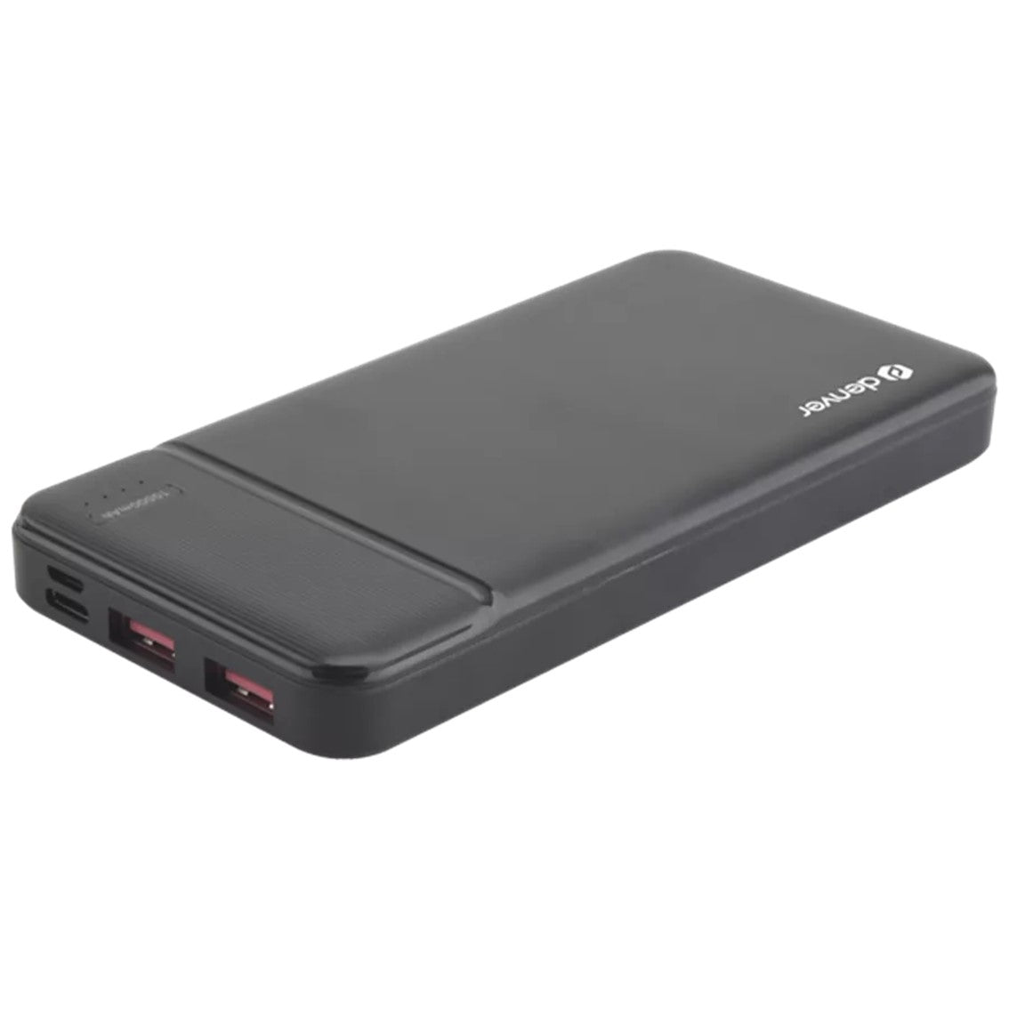 Bateria externa portatil powerbank denver pqc - 10007 10000mah micro usb - usb tipo c