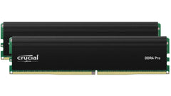 Memoria ram ddr4 64gb 2x32gb crucial pro - dimm - 3200 mhz - pc4 25600 - cl22