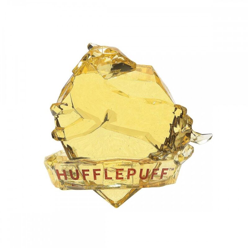 Figura decorativa acrílica enesco harry potter hufflepuff