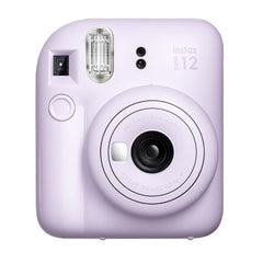 Kit camara fujifilm mini instax 12 color purpura + papel 10 fotos + 3 portara retratos