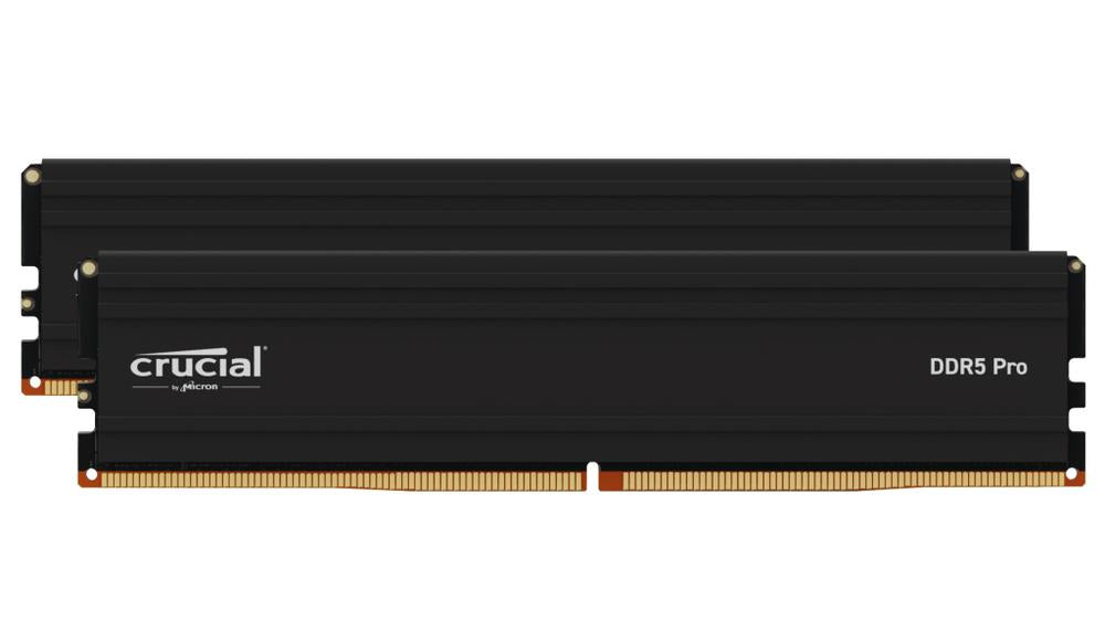 Memoria ram ddr5 64gb 2x32gb crucial pro - dimm - 5600 mhz - pc5 44800 - cl46