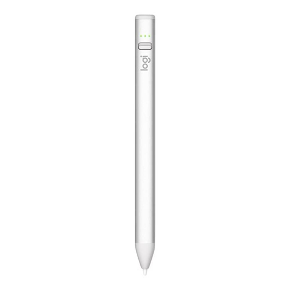 Lapiz digital logitech crayon silver usb - c para ipad - con tecnología apple pencil