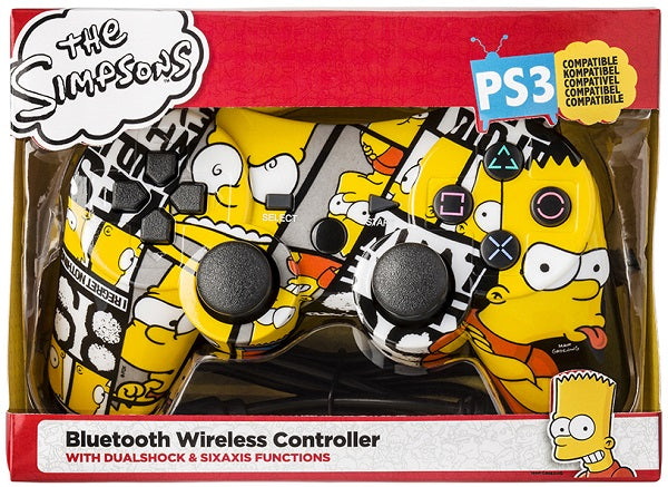 Indeca Bluetooth Wireless Controller The Simpsons (PS3) Indeca