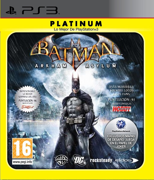 Batman:arkham Asylum (platinum) Sony Playstation 3 PS3