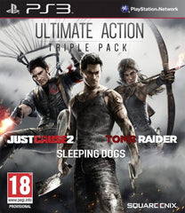 Ultimate Action Triple Pack (just Cause 2/sleeping Dogs/ Tomb Raider) (PS3) Plaion