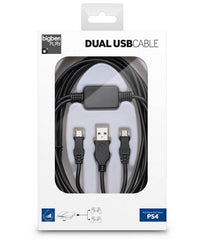 Bigben Dual Usb Cable (3 Metros) (PS4 Cable USB) Nacon