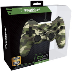 Voltedge Wired Controller Cx40 Camo Green (ps3/pc) (PS4 Mando) Plaion