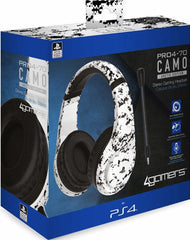 4gamers Stereo Gaming Headset Pro4-70 Camo Arctic Edition (oficial) (ps5) (PS4 Cascos) 4 Gamers