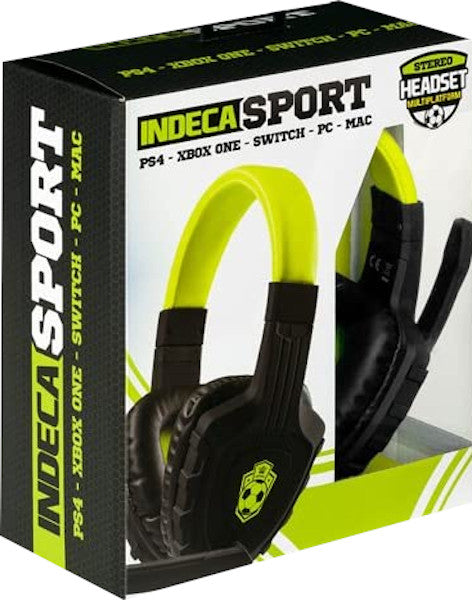 Indeca Sport Stereo Headset Indeca Sound(ps4/xbone/switch/pc/mac) (PS4 Cascos) Indeca