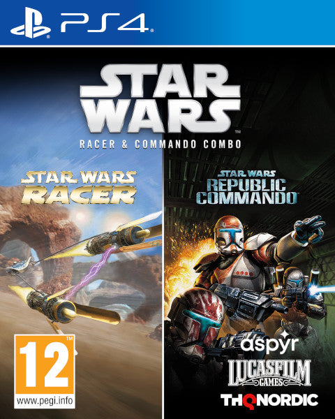 Star Wars Racer & Commando Combo (star Wars Racer + Star Wars Republic Commando) Sony Playstation 4 PS4