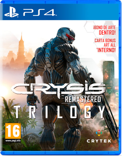 Crysis Remastered Trilogy Sony Playstation 4 PS4