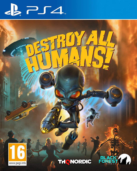 Destroy All Humans! Sony Playstation 4 PS4