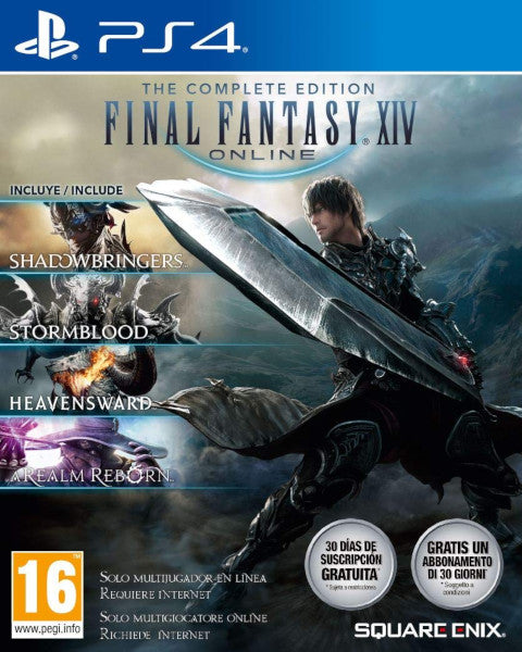 Final Fantasy Xiv The Complete Edition On Line (shadowbringers/stormblood/heavensward/real Reborn) (PS4) Plaion