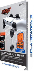 Bionik Quickshot Pro (4 Triggers + Adaptador+ Caja Almacenamiento) (PS5 Pack) Lamee Software