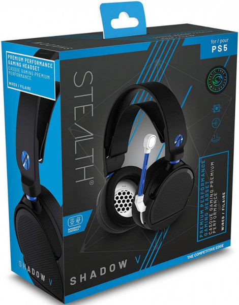 Stealth Stereo Gaming Headset Sp Shadow V Black (negro) (PS5 Cascos) Lamee Software