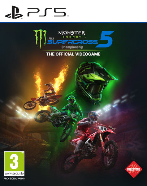 Monster Energy Supercross 5: The Official Videogame (PS5) Plaion