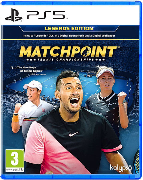 Matchpoint Tennis Championships -legends Edition- (PS5) Kalypso