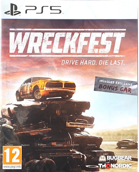 Wreckfest Drive Hard. Die Last (incluye Bonus Car) Sony Playstation 5 PS5