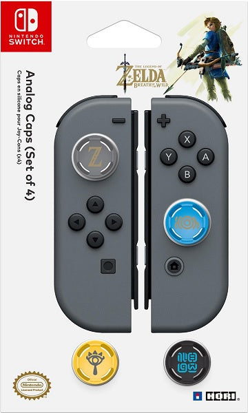 Hori Analog Caps Zelda: Breath Of The Wild (set 4 Uds.) (Switch Grips) Hori