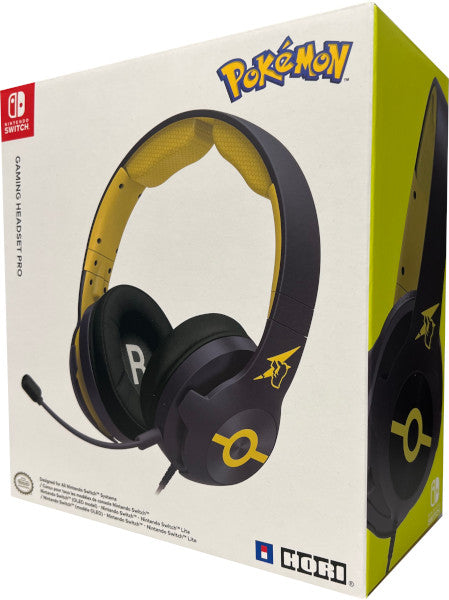 Hori Gaming Headset Pro Edicion Pikachu - Cool (lite/oled) (Switch Cascos) Hori