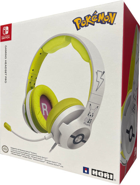 Hori Gaming Headset Pro Edicion Pikachu - Pop (lite/oled) (Switch Cascos) Hori