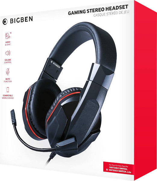 Bigben Stereo Gaming Headset (switch/lite) (Switch Cascos) Nacon