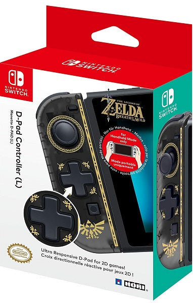 Hori D-pad Controller (l) The Legend Of Zelda:breath Of The Wild (Switch Mando) Hori