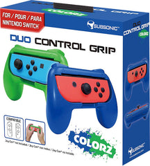 Subsonic Duo Control Grip Colorz (blue/green) (Switch Grips) Subsonic