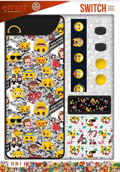 Indeca Kit 10 En 1 Emoji (Switch Pack) Indeca