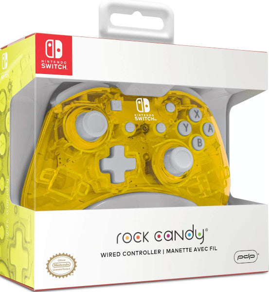 Pdp Rock Candy Mini Wired Controller Yellow (amarillo) (Switch Mando) Pdp