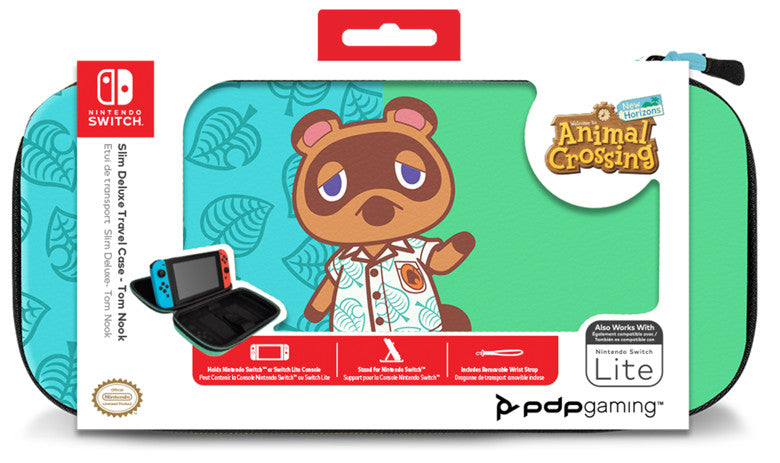 Pdp Slim Deluxe Travel Case Animal Crossing New Horizon Tom Nook (lite) (Switch Accesorio) Pdp