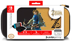 Pdp Slim Deluxe Travel Case Zelda Breath Of The Wild Negro/oro (lite) (Switch Funda) Pdp