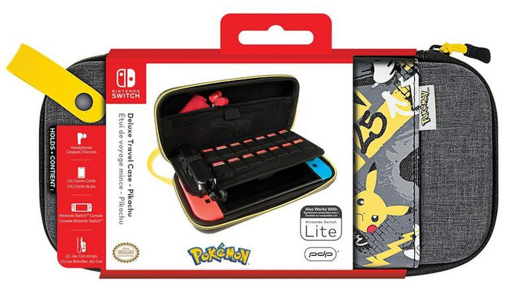 Pdp Deluxe Travel Case Picachu (lite) (Switch Accesorio) Pdp