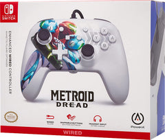 Power A Enhanced Wired Controller Metroid Dread (Switch Mando) Power A